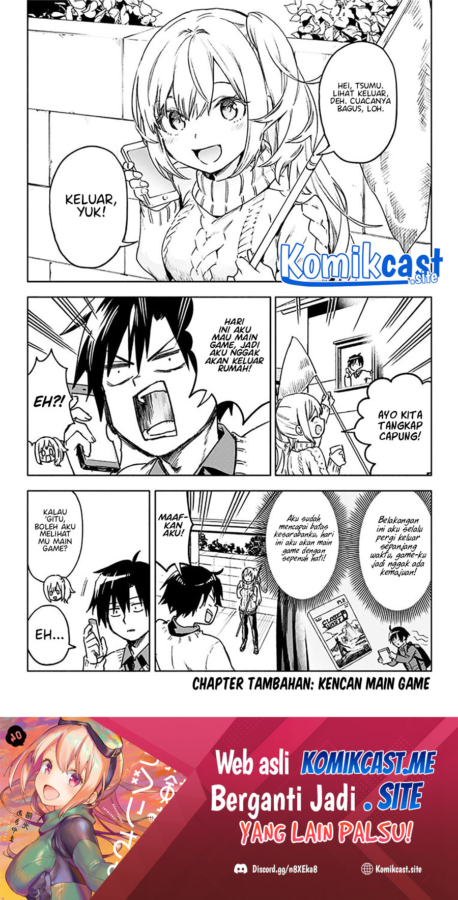 Saguri-chan Tankentai Chapter 35.5 Bahasa Indonesia